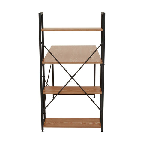 Red Pomelo Desk With Shelves