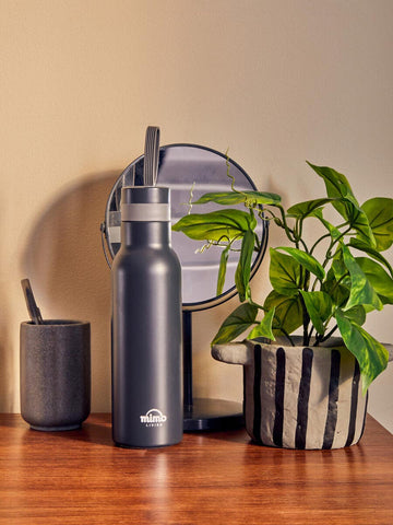 Red Pomelo Desk With Shelves