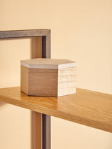 Sunny Yellow Desk Shelves