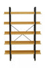 Laxton Oak Shelving Unit