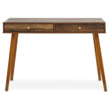 Rustic Wood Console Table