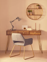 Rustic Wood Desk Drawers