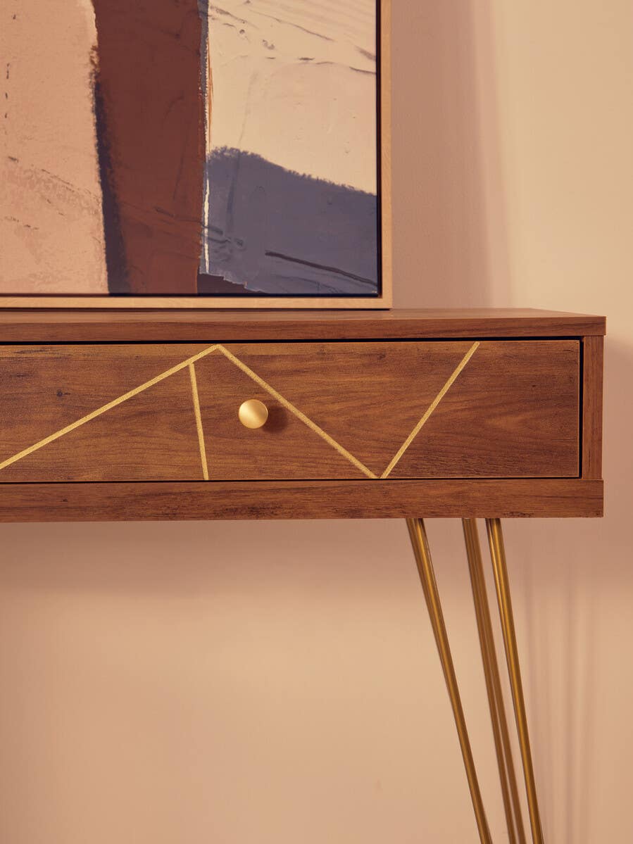 Rustic Chic Console Table
