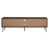 Modern Wood Media Console