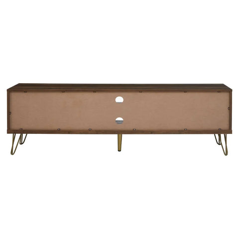 Modern Wood Media Console