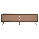 Modern Wood Media Console