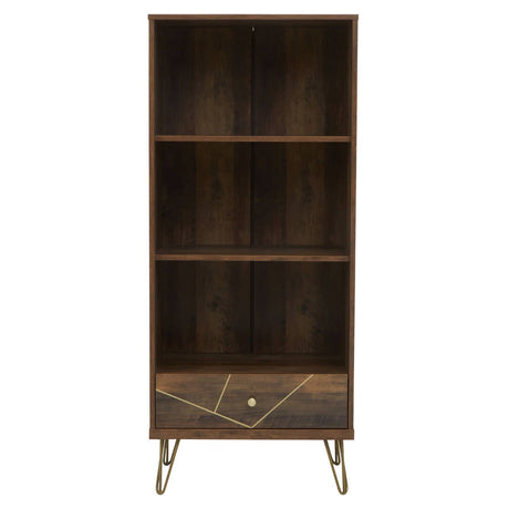 Rustic Wood Shelf Unit