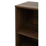 Rustic Wood Shelf Unit