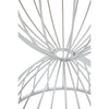 Jolie Mirrored Silver Side Table