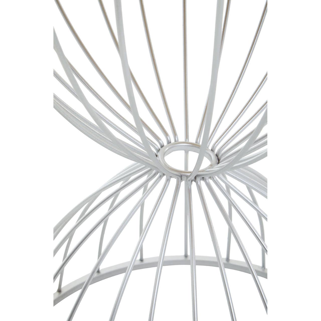 Jolie Mirrored Silver Side Table