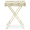 Golden Glam Tray Table
