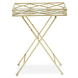 Golden Glam Tray Table