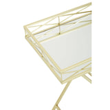 Golden Glam Tray Table