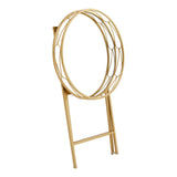 Gold Mirrored Tray Table
