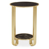 Elegant Black and Gold End