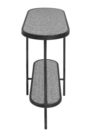 Glam Mirrored Console Table