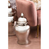 Plush Pink Velvet Accent Chair