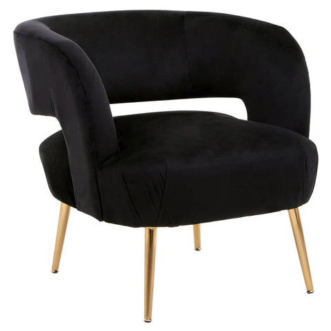 Luxe Velvet Accent Chair