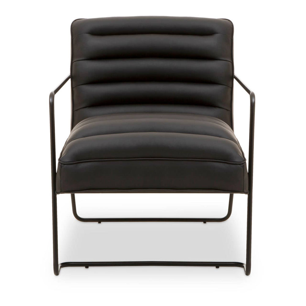 Modern Pleated Leather Chair