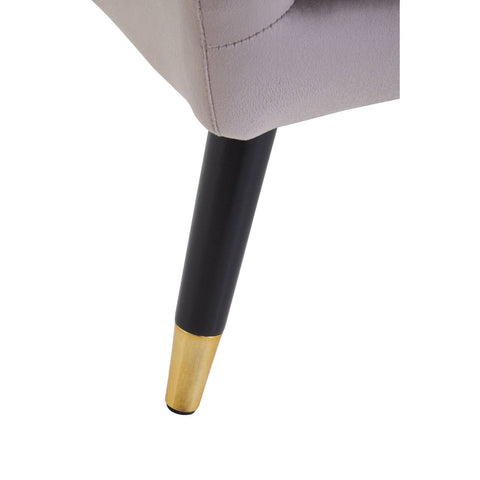 Luxe Velvet Channel Back Chair