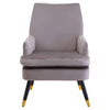 Luxe Mink Velvet Accent Chair