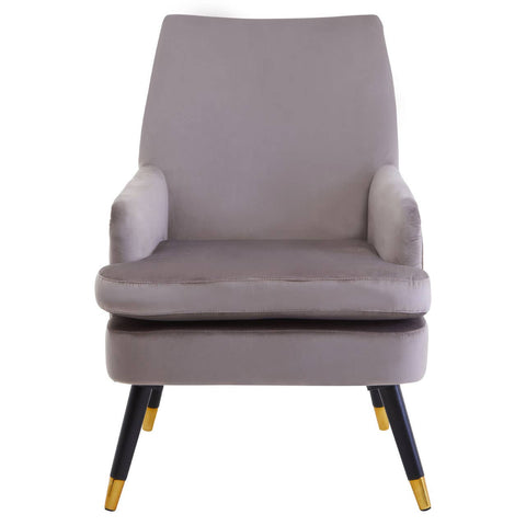 Luxe Mink Velvet Accent Chair