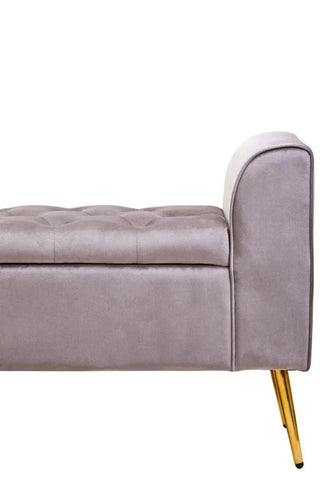 Luxe Velvet Storage Bench