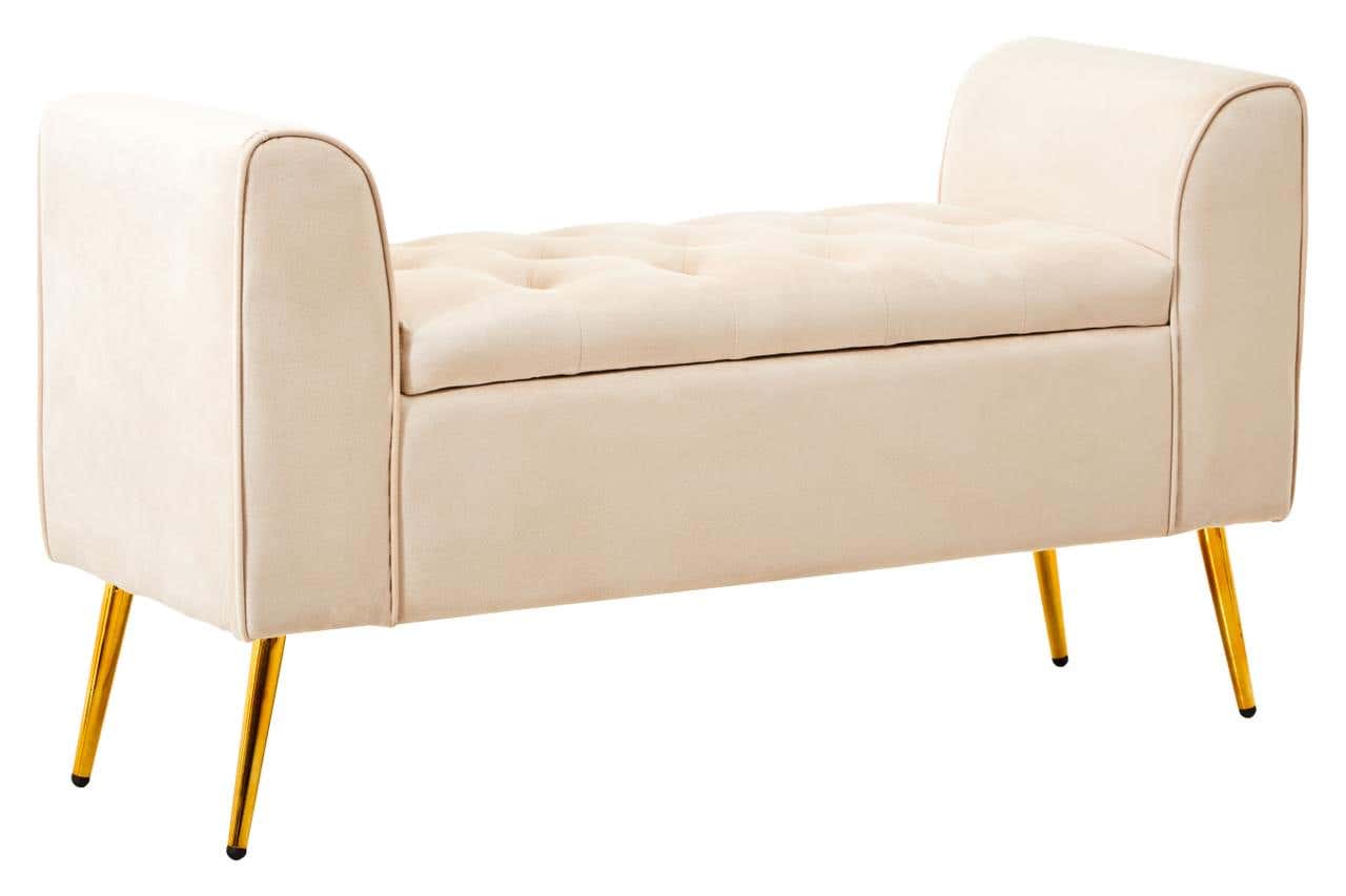 Luxe Velvet Storage Bench