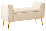 Luxe Velvet Storage Bench