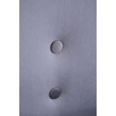 Luxe Grey Velvet Accent Chair