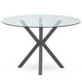 Starburst Glass Dining Table