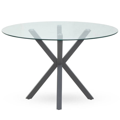 Starburst Glass Dining Table