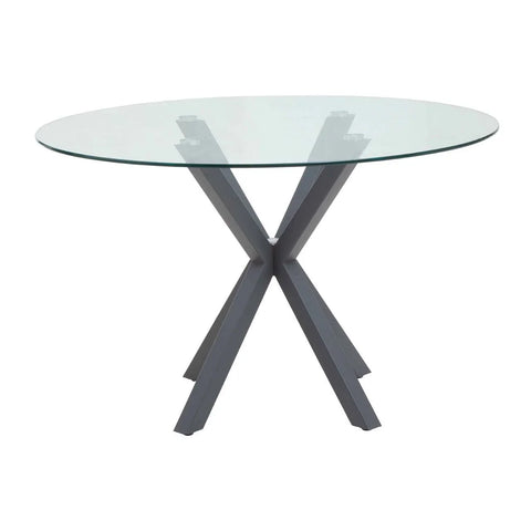 Starburst Glass Dining Table