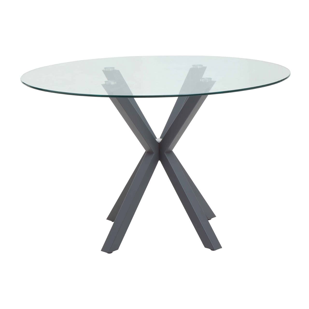 Starburst Glass Dining Table