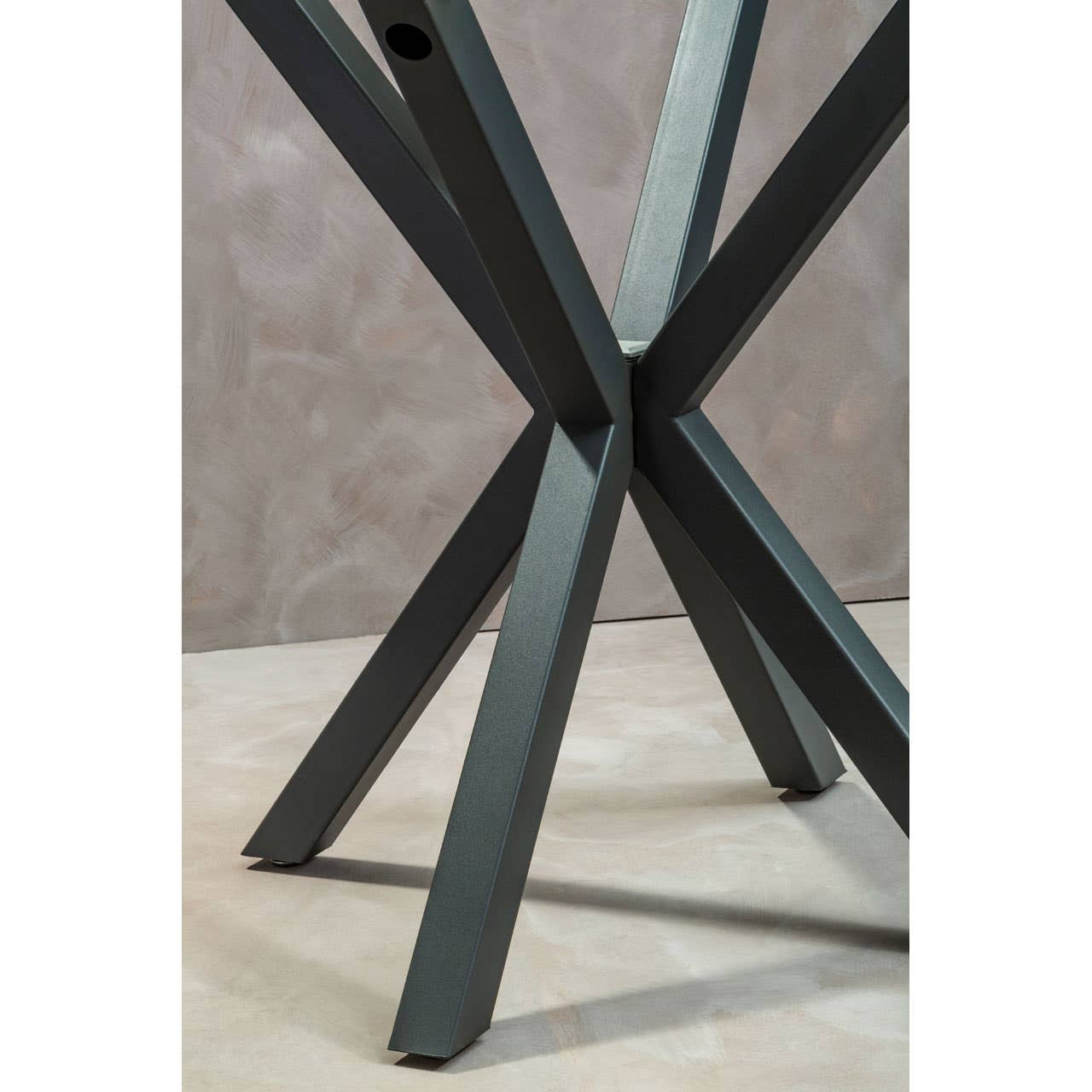 Starburst Glass Dining Table