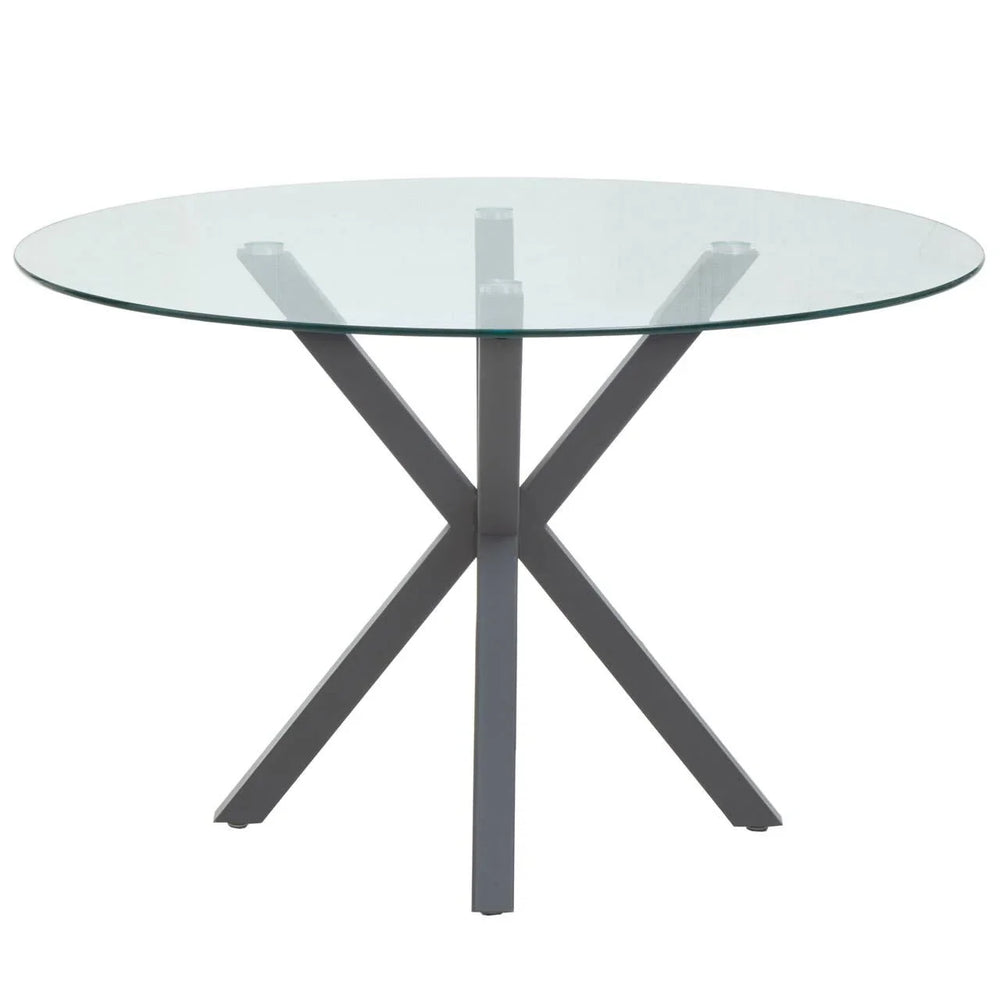 Starburst Glass Dining Table