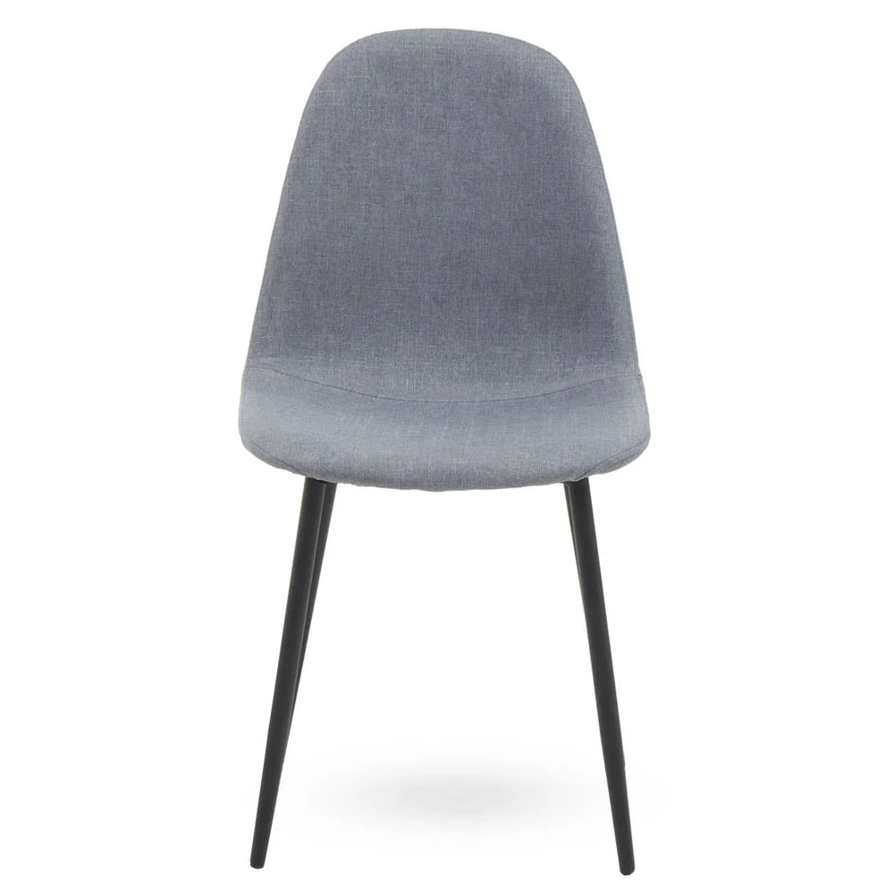 Sleek Grey Dining Chair