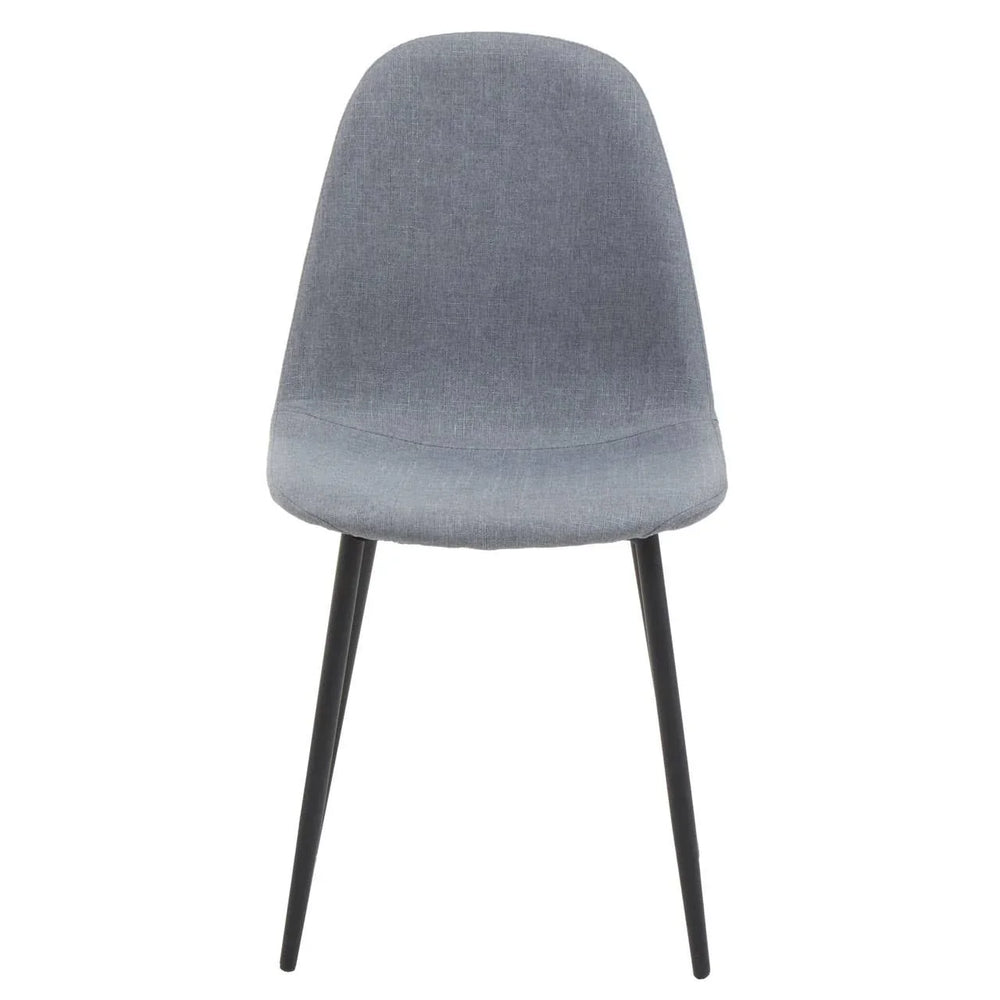 Sleek Grey Dining Chair