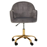 Luxe Velvet Office Chair