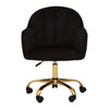 Luxe Black & Gold Office