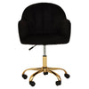 Luxe Black & Gold Office