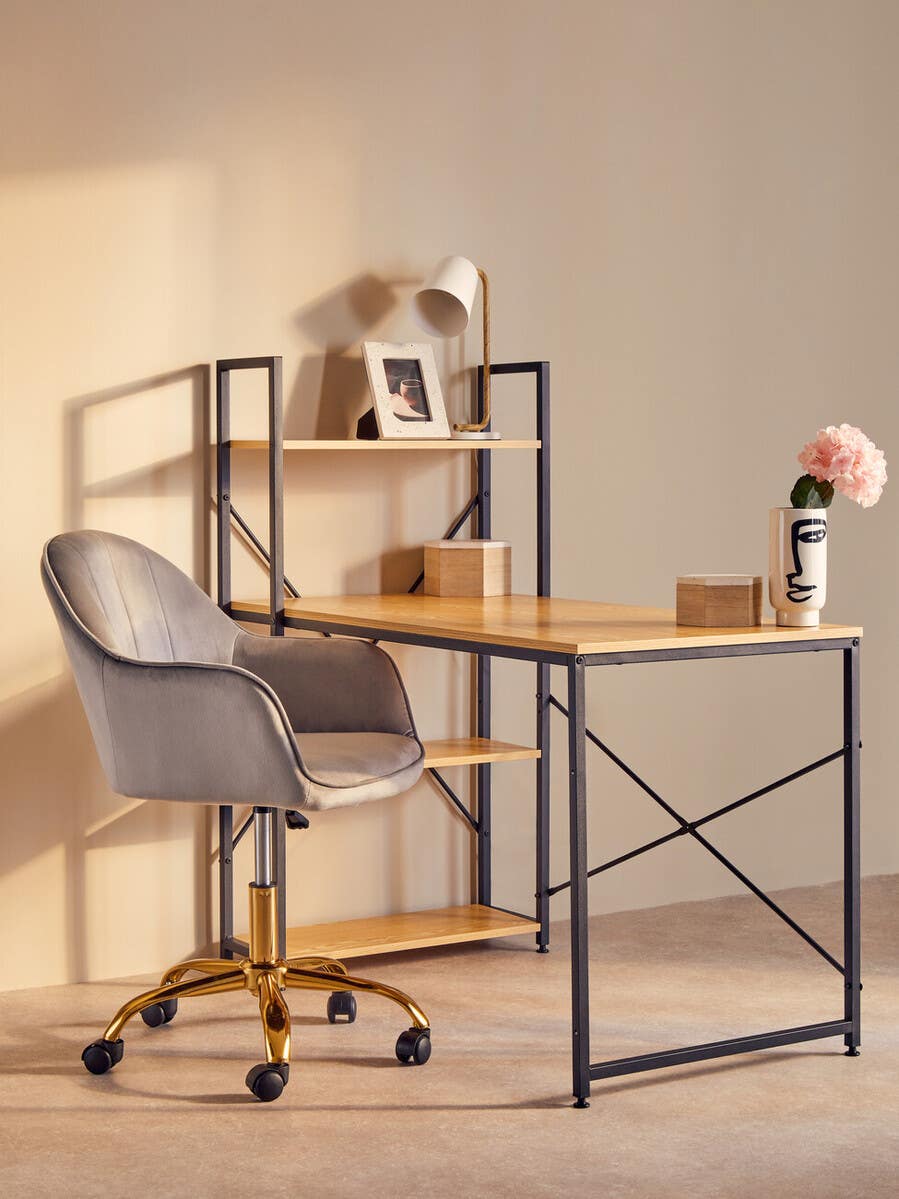 Luxe Velvet Office Chair