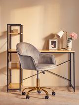 Luxe Velvet Office Chair