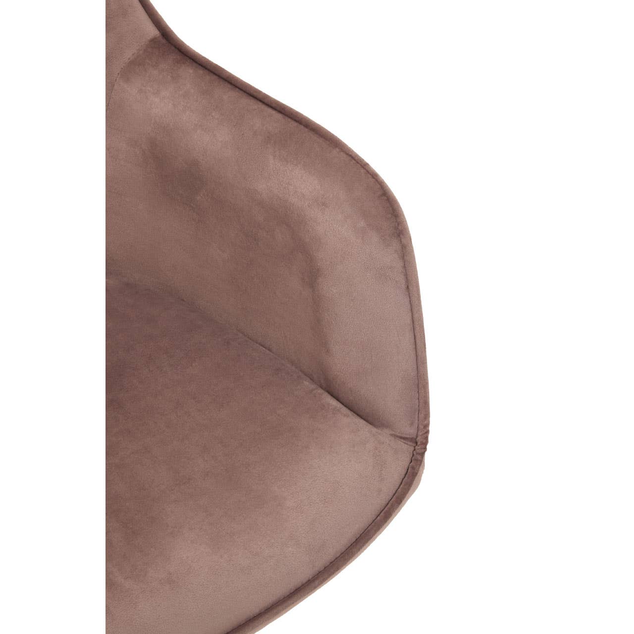 Luxe Pink Velvet Office Chair