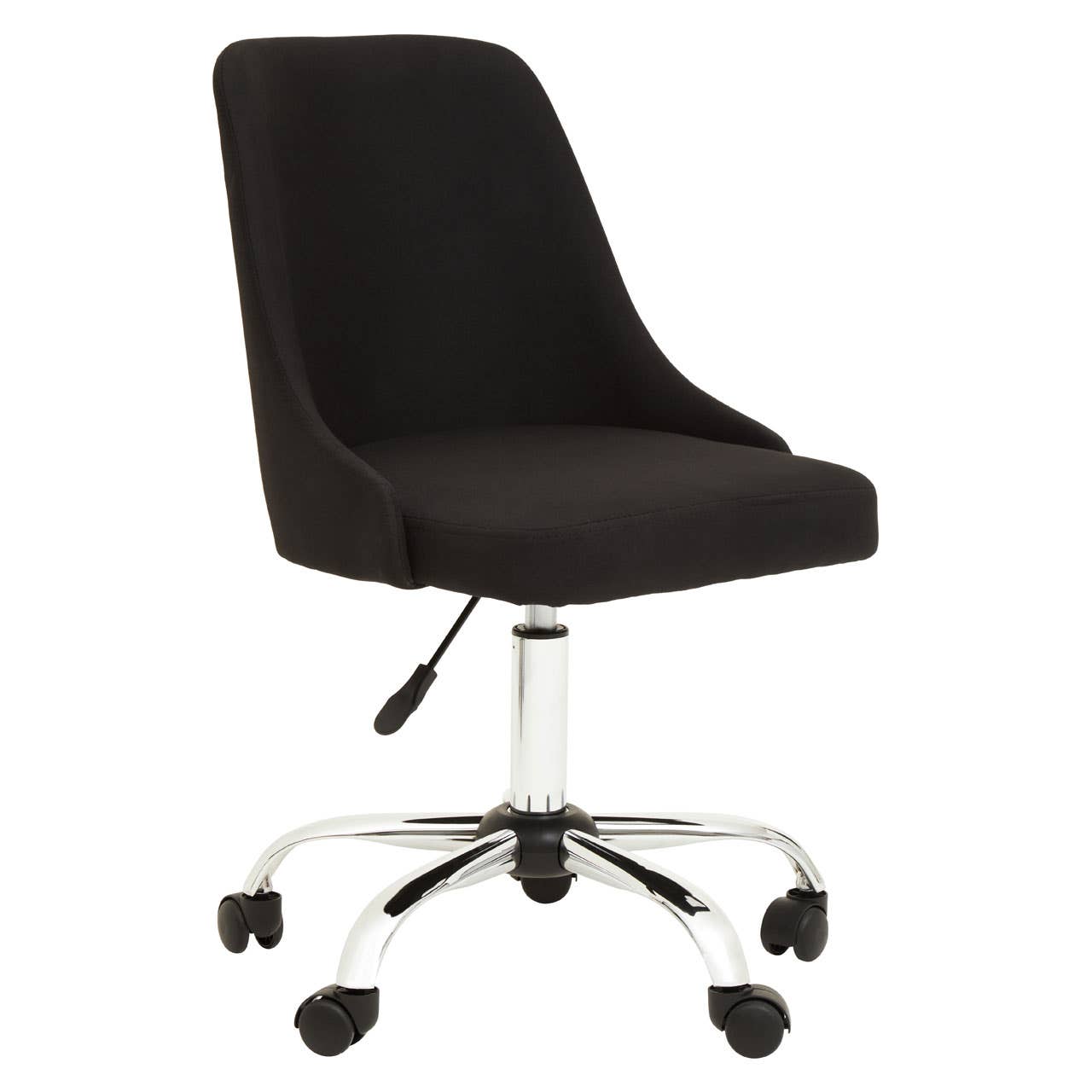 Sleek Chrome Office Chair
