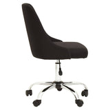 Sleek Chrome Office Chair