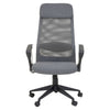 ErgoComfort Grey Office Chair