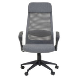 ErgoComfort Grey Office Chair