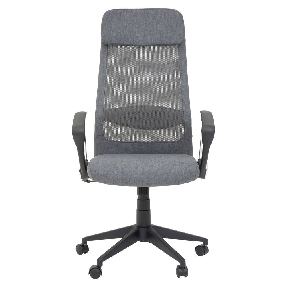 ErgoComfort Grey Office Chair