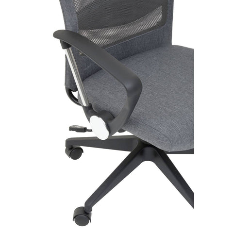 ErgoComfort Grey Office Chair